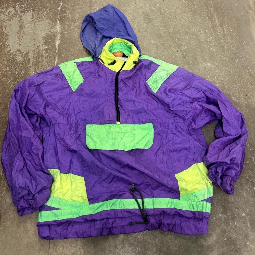 Vintage athletica Colorful Windbreaker‎ Jacket